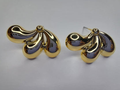 Floral Teardrop Earrings