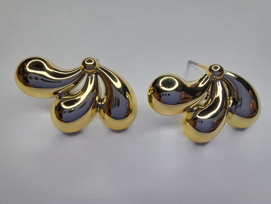 Floral Teardrop Earrings